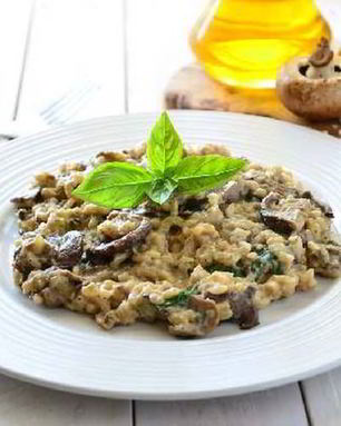 Грибное ризотто