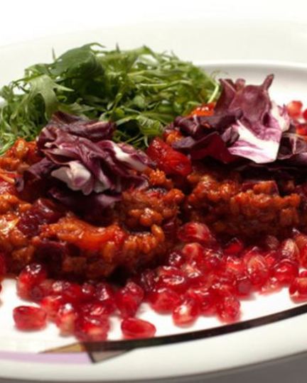 Рецепт красного ризотто из перловки