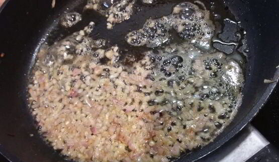 ризотто с баклажаном и лимоном