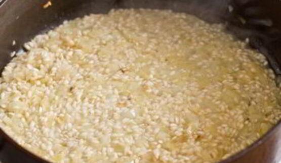 ризотто с белыми грибами