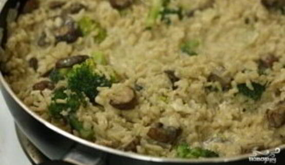 ризотто с брокколи