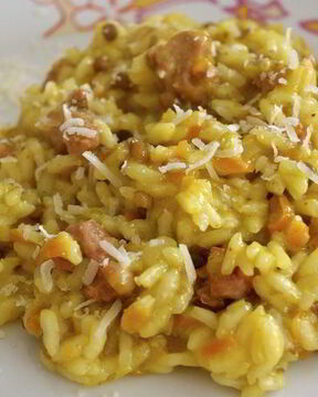 Ризотто с чечевицей