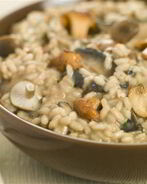 Ризотто с грибами и пармезаном