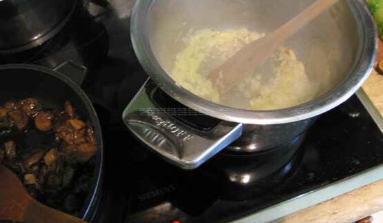 ризотто с грибами