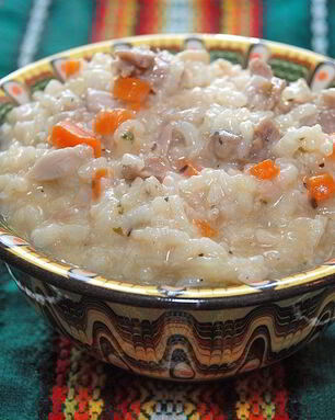 Ризотто с индейкой