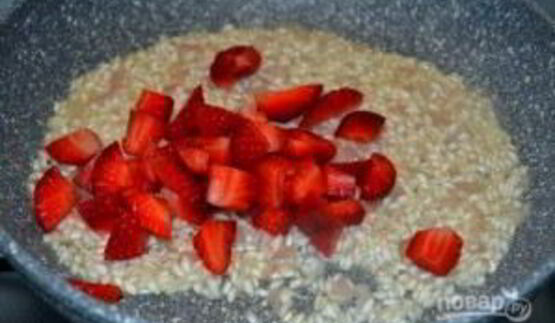 ризотто с клубникой на 14 февраля