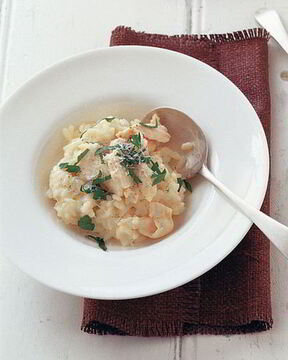 Ризотто с курицей и вермутом