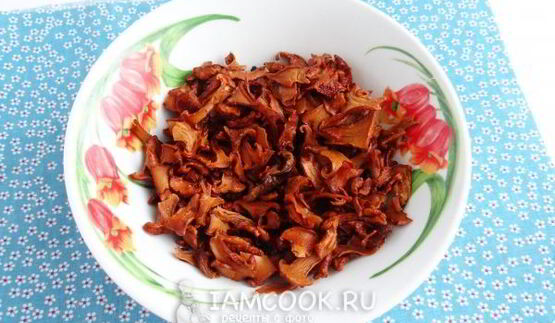 ризотто с лисичками