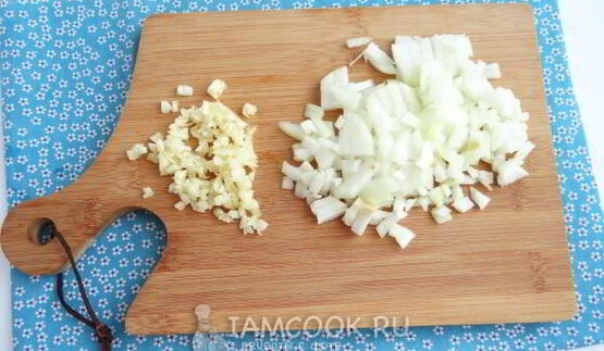 ризотто с лисичками