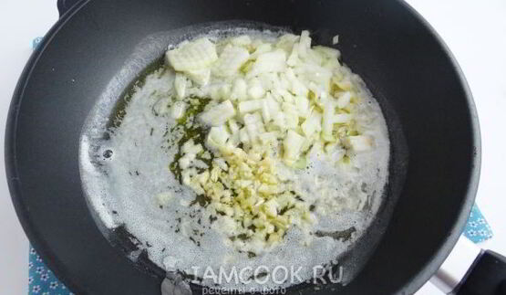 ризотто с лисичками