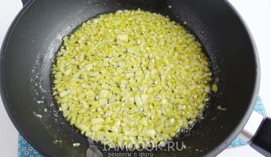 ризотто с лисичками