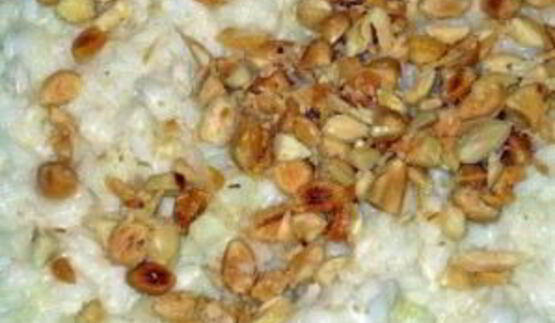 ризотто с миндалем