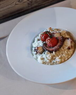 Ризотто с осьминогом