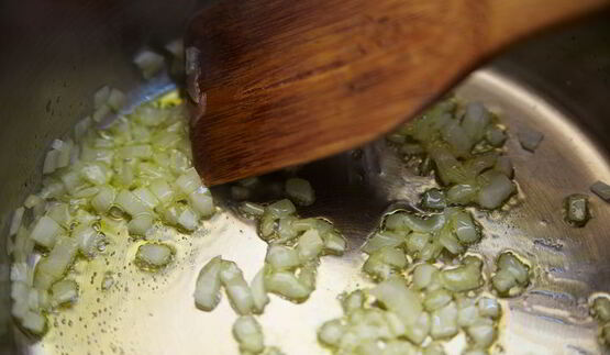 ризотто с осьминогом