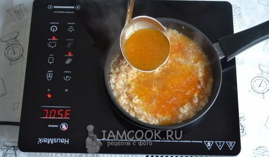 ризотто с шампиньонами