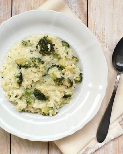 Рецепт ризотто с сыром бри