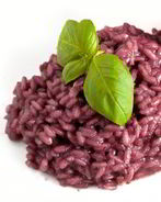 Свекольное ризотто с пармезаном