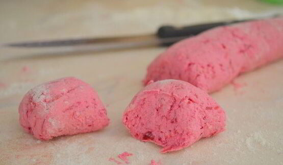 розовые ньокки — еда настоящих блондинок