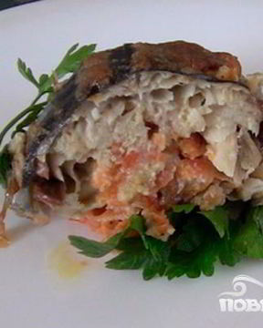Фаршированная скумбрия