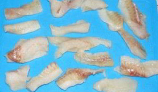 филе минтая жареное