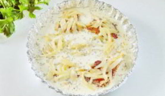 камбала в сливках