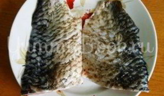 карась в сметанном соусе