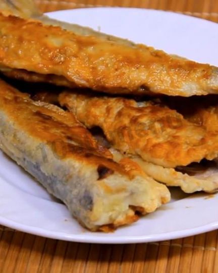 Рецепт корюшки жареной в кляре