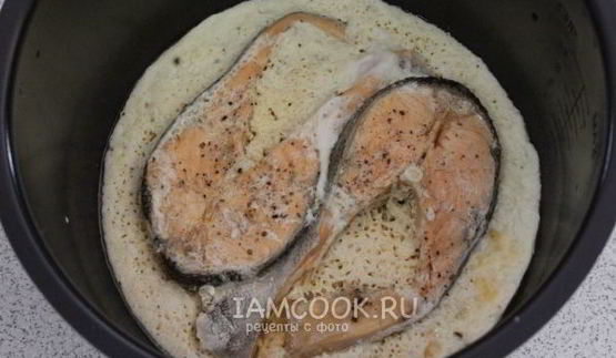 красная рыба в мультиварке