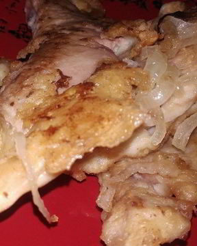 Молоки лосося в кляре