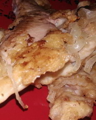 Молоки лосося в кляре