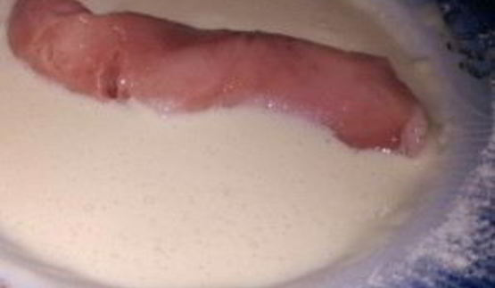 молоки лосося в кляре