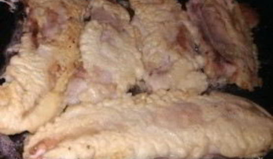 молоки лосося в кляре