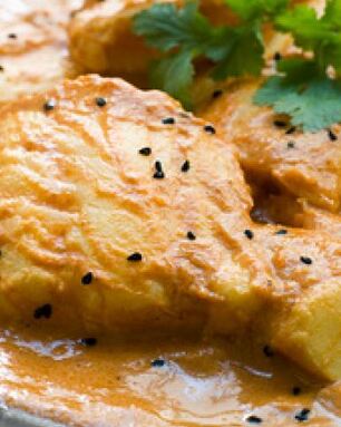 Рыба в кокосовом молоке