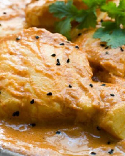 Рецепт рыбы в кокосовом молоке