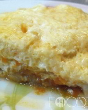 Рыба в омлете