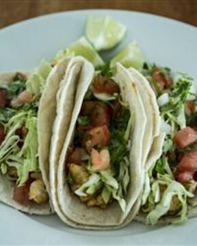 Рыба в пивном кляре с лавашом