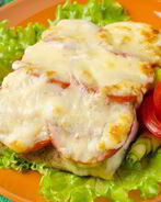 Рыба запеченная с кабачками в духовке