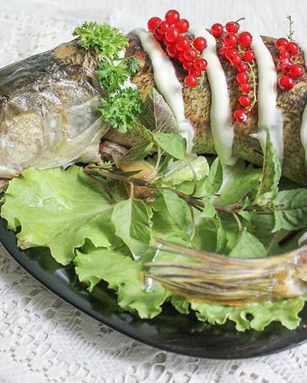 Рецепт щуки фаршированной целикома