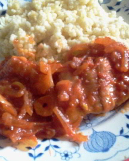 Рецепт щуки под луково-чесночным соусом