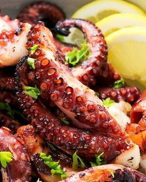 Щупальца осьминога в духовке