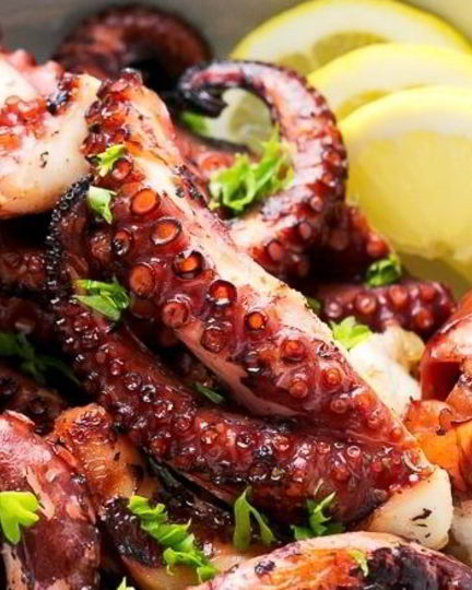 Рецепт щупальца осьминога в духовке