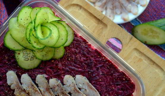 сельдь под одеялом