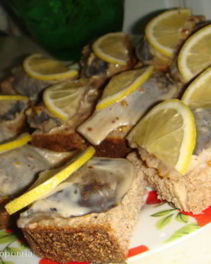Рецепт сельди в горчичном маринаде