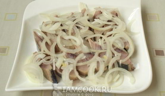 сельдь в сырном соусе