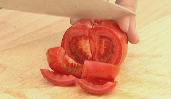 семга на гриле, фаршированная рисом