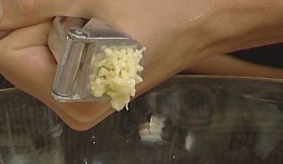 семга на гриле, фаршированная рисом