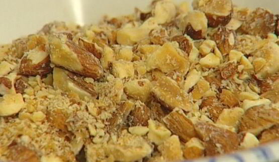 семга на гриле, фаршированная рисом