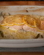 Семга в фольге в духовке