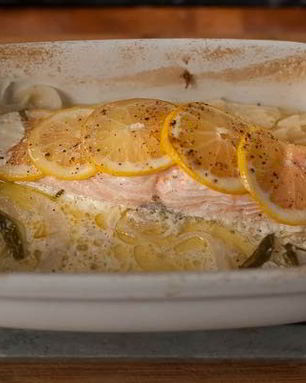 Семга в фольге в духовке