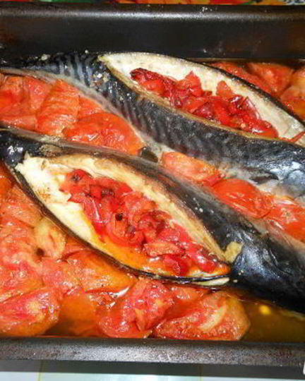 Рецепт скумбрия по-алжирски